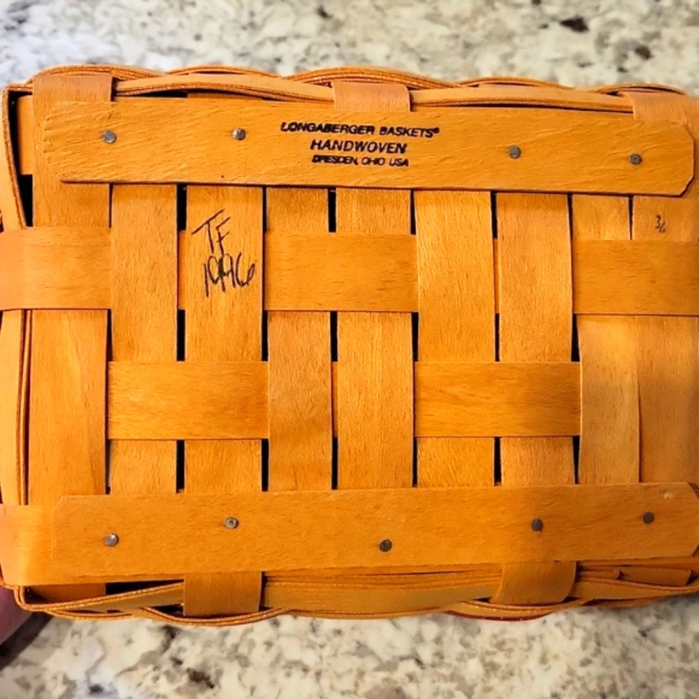 Longaberger handcrafted made